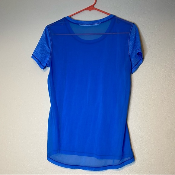 LULULEMON Pipe Dream Blue Beat the Heat short sleeve tee 6 - Picture 6 of 10